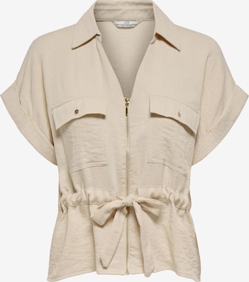 JDY Blus 'JDYMILLE' i beige: framsida