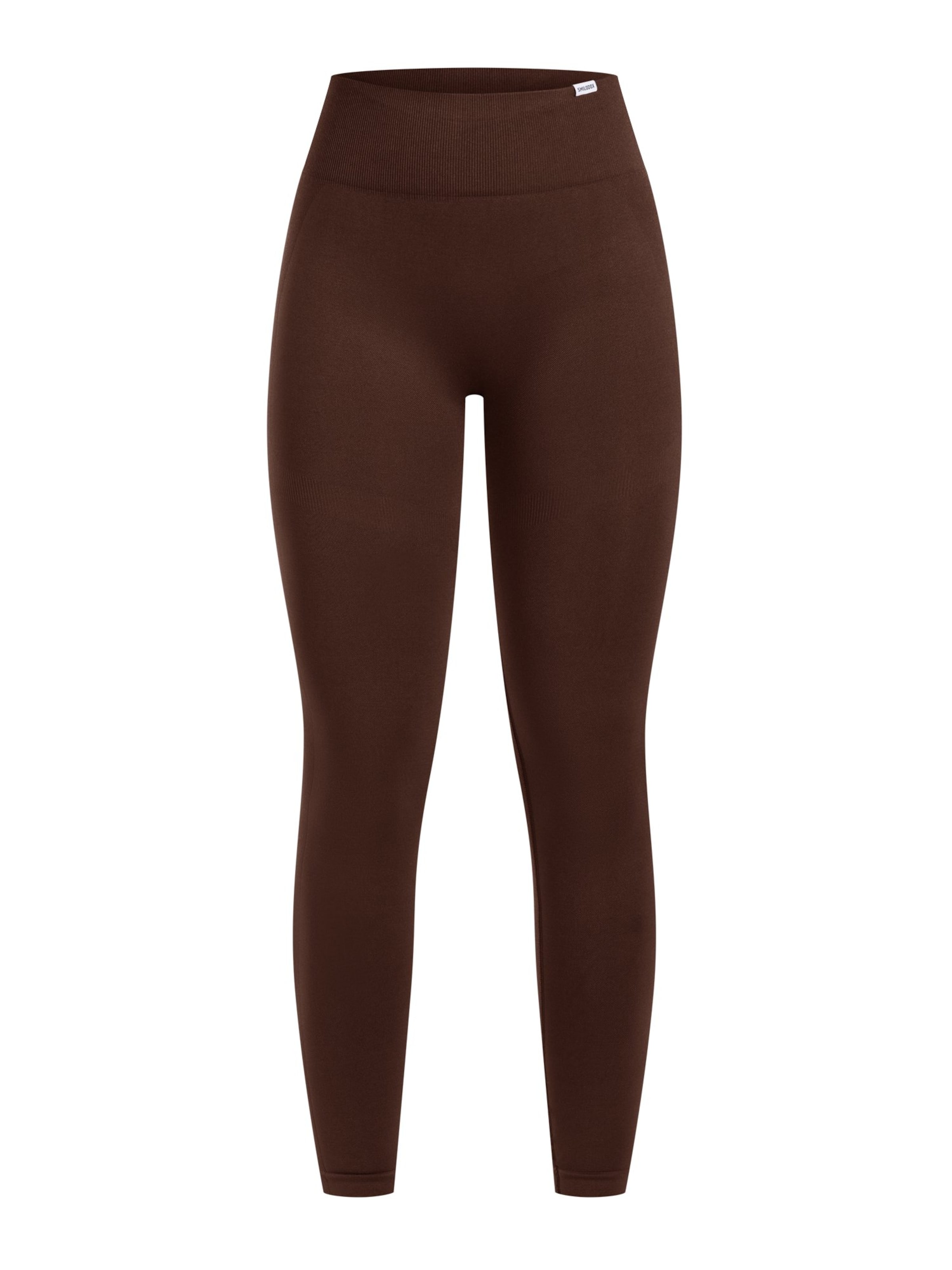 Smilodox Leggings in Brown: front