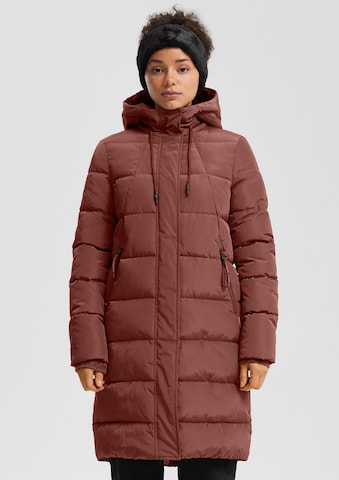 QS Wintermantel in Rot: Vorderseite