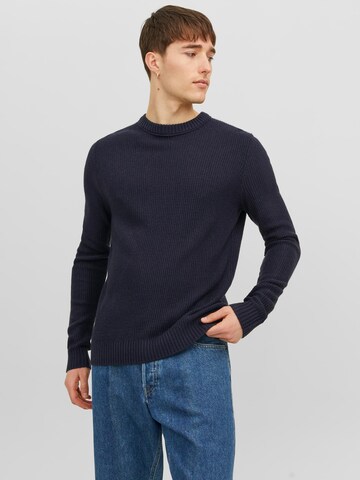 Pulover 'KYLE' de la JACK & JONES pe albastru: față