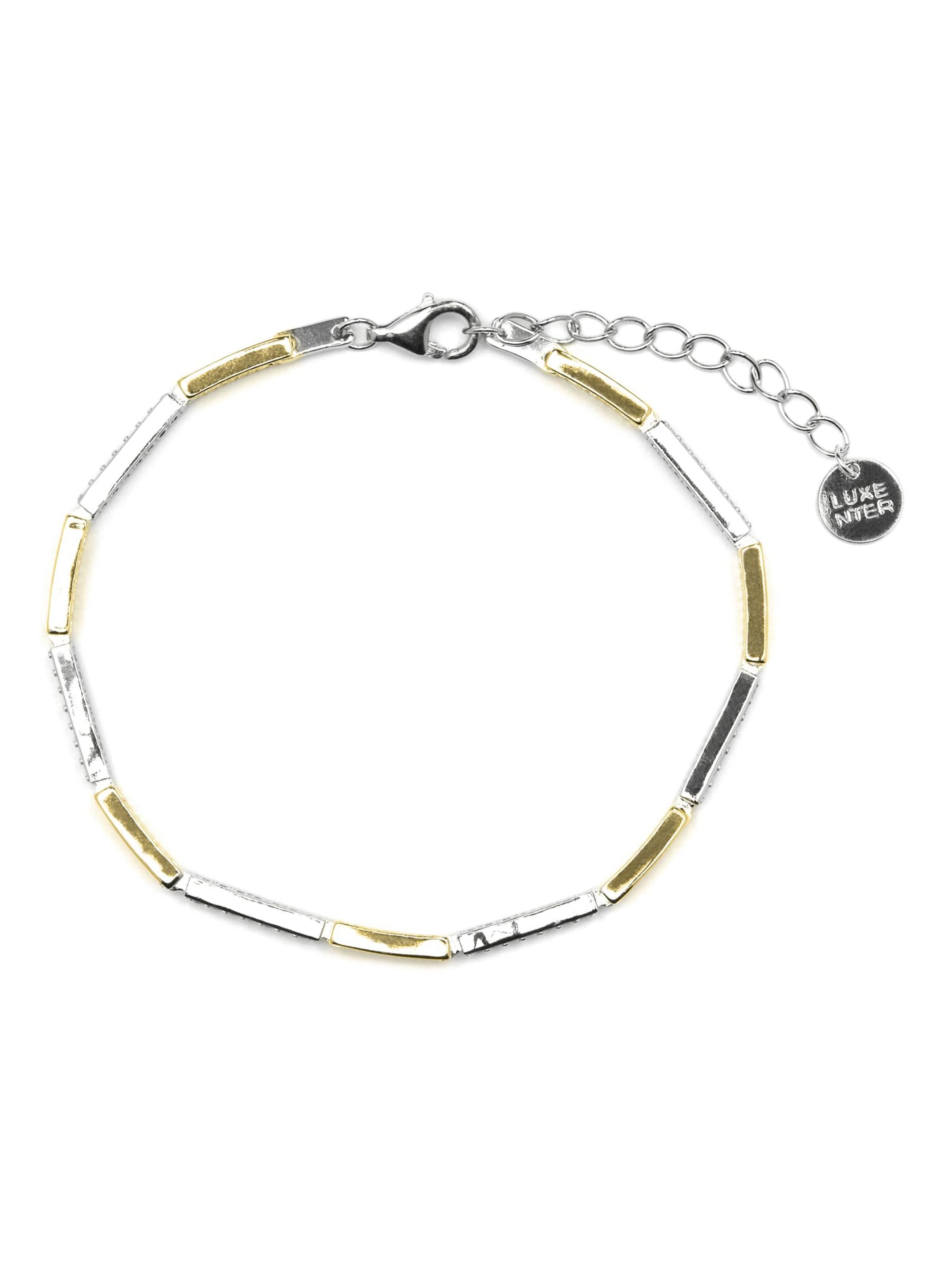 Luxenter Armband 'Athit'‌‌‌‌‌‌‌‌‌ in Weiß
