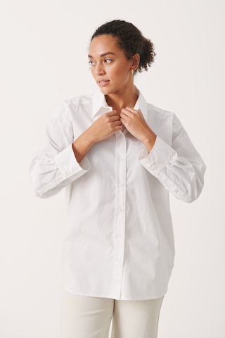 Part Two Blouse 'Savanna' in Wit: voorkant