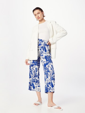 Wide leg Pantaloni di s.Oliver in blu