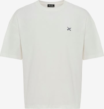 T-Shirt Cool Hill en blanc : devant