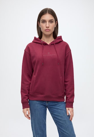 MSCH COPENHAGEN - Sudadera 'MSCHIma' en rojo: frente