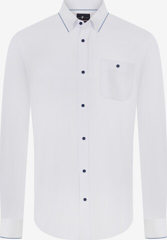 DENIM CULTURE - Ajuste regular Camisa 'UGO' en azul