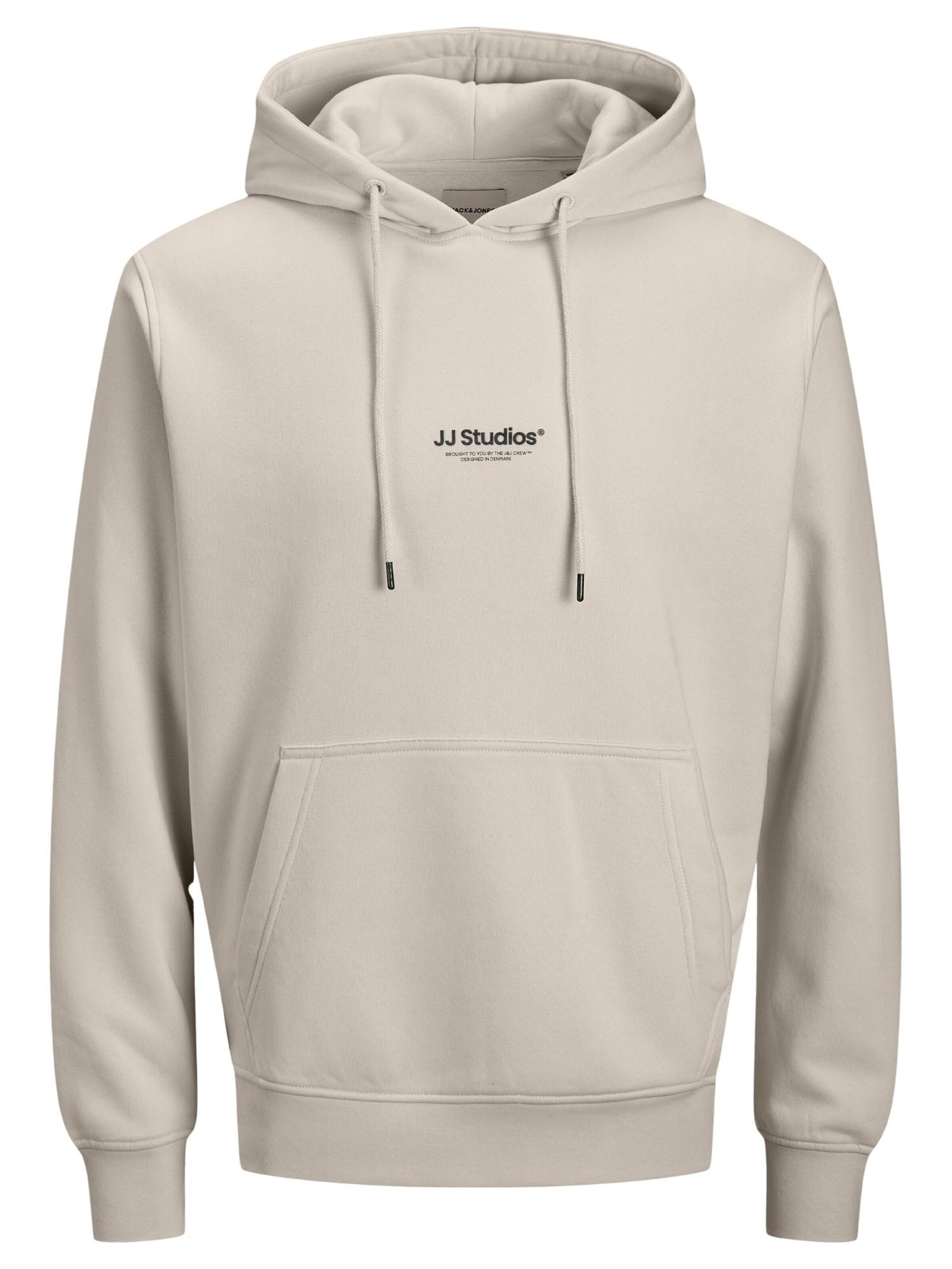 JACK & JONES Sweatshirt 'Soho'‌‌‌‌‌‌‌‌ in Beige: Vorderseite