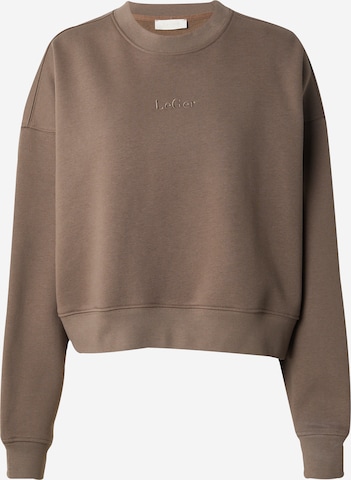 Sweat-shirt 'Antonietta' LeGer by Lena Gercke en marron : devant