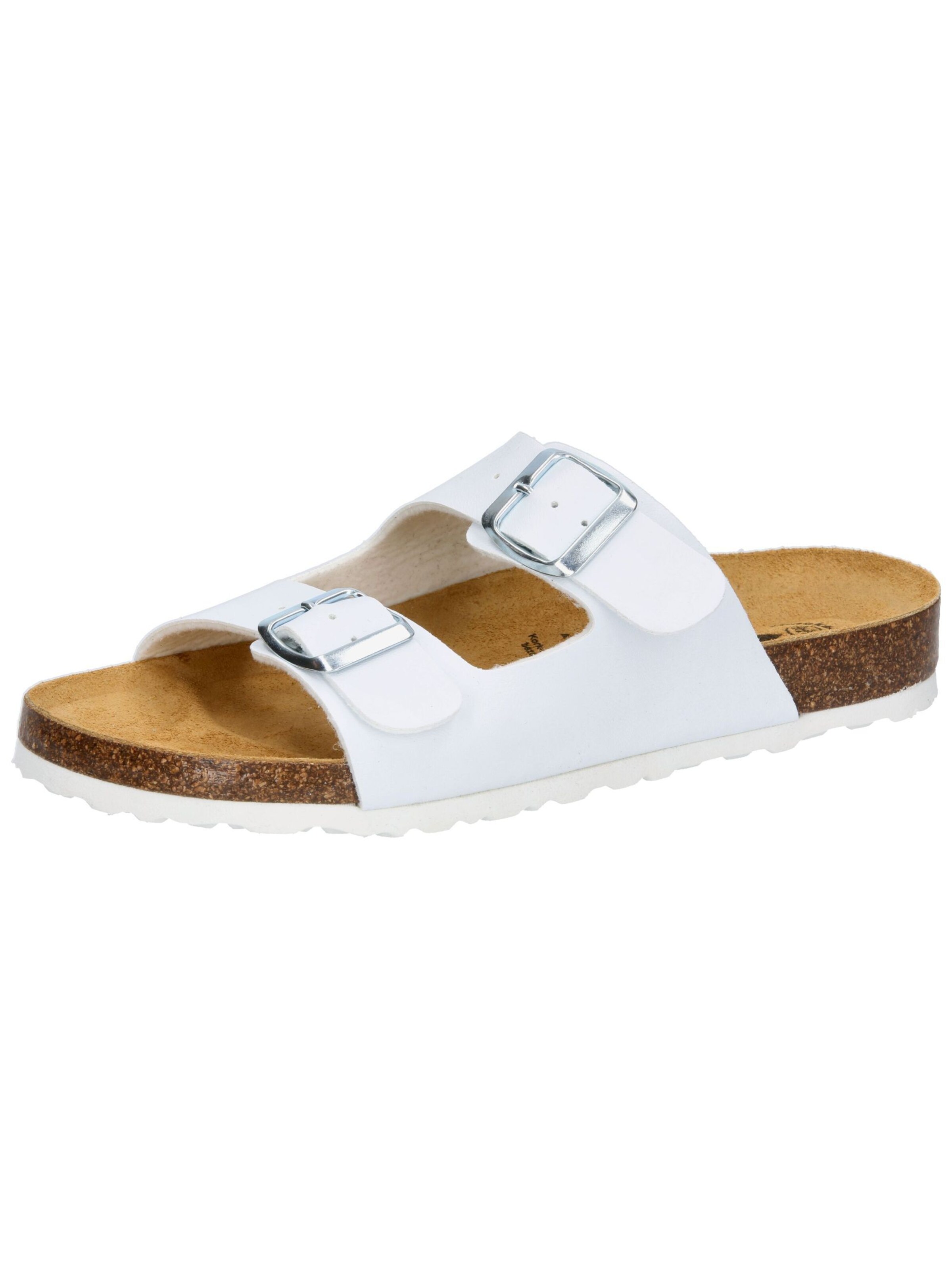 LICO Pantolette 'Bioline Platino' in Weiß: Vorderseite