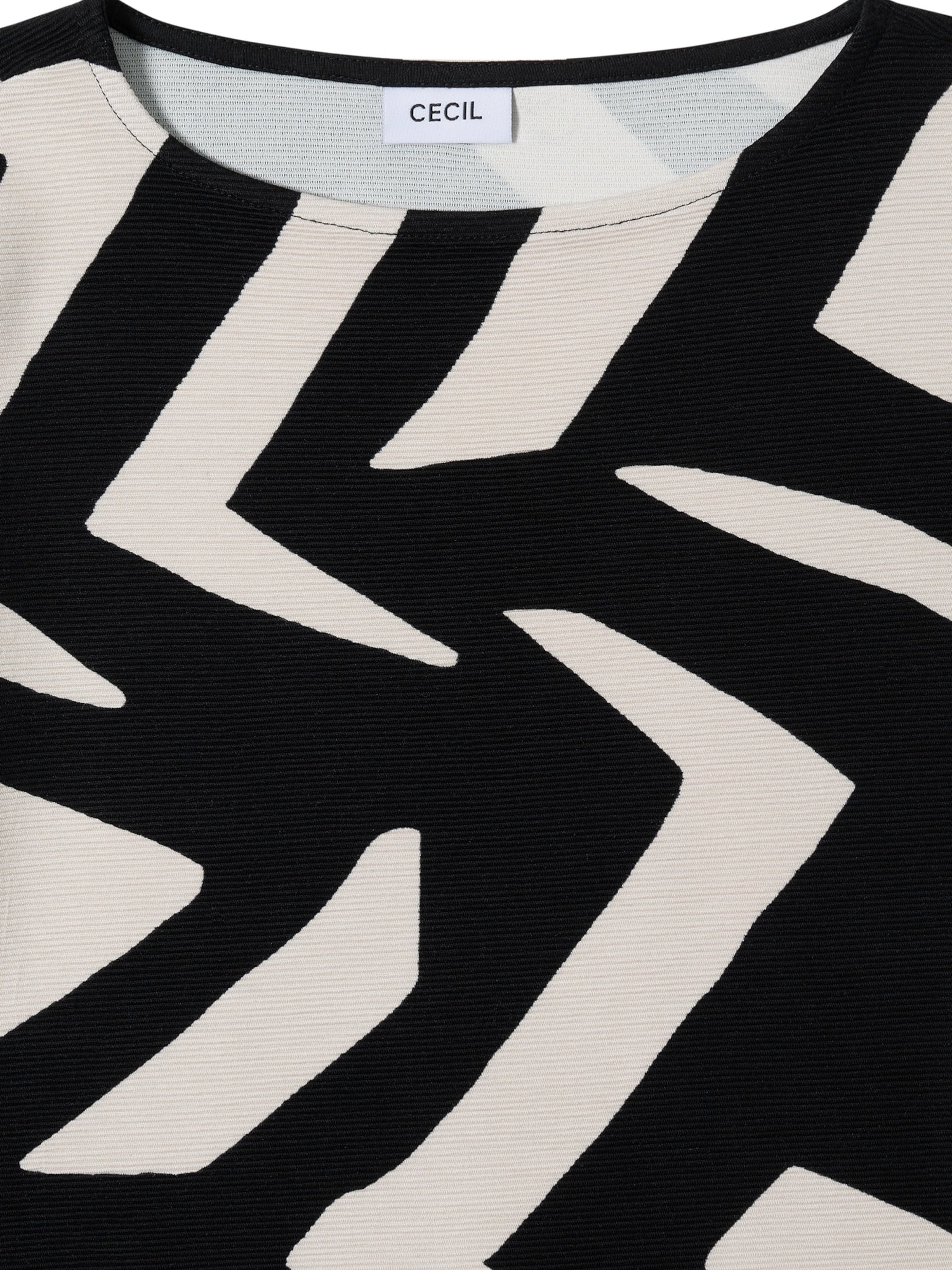 T-shirt CECIL en noir