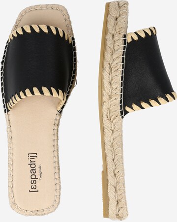 espadrij l´originale Espadrilky 'Raphia' – černá