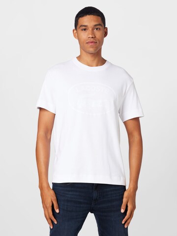 LACOSTE T-Shirt in Weiß: Vorderseite