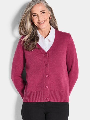 Goldner Gebreid vest in Roze: voorkant