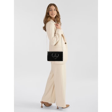 Sac à bandoulière 'Smart' Love Moschino en noir : devant