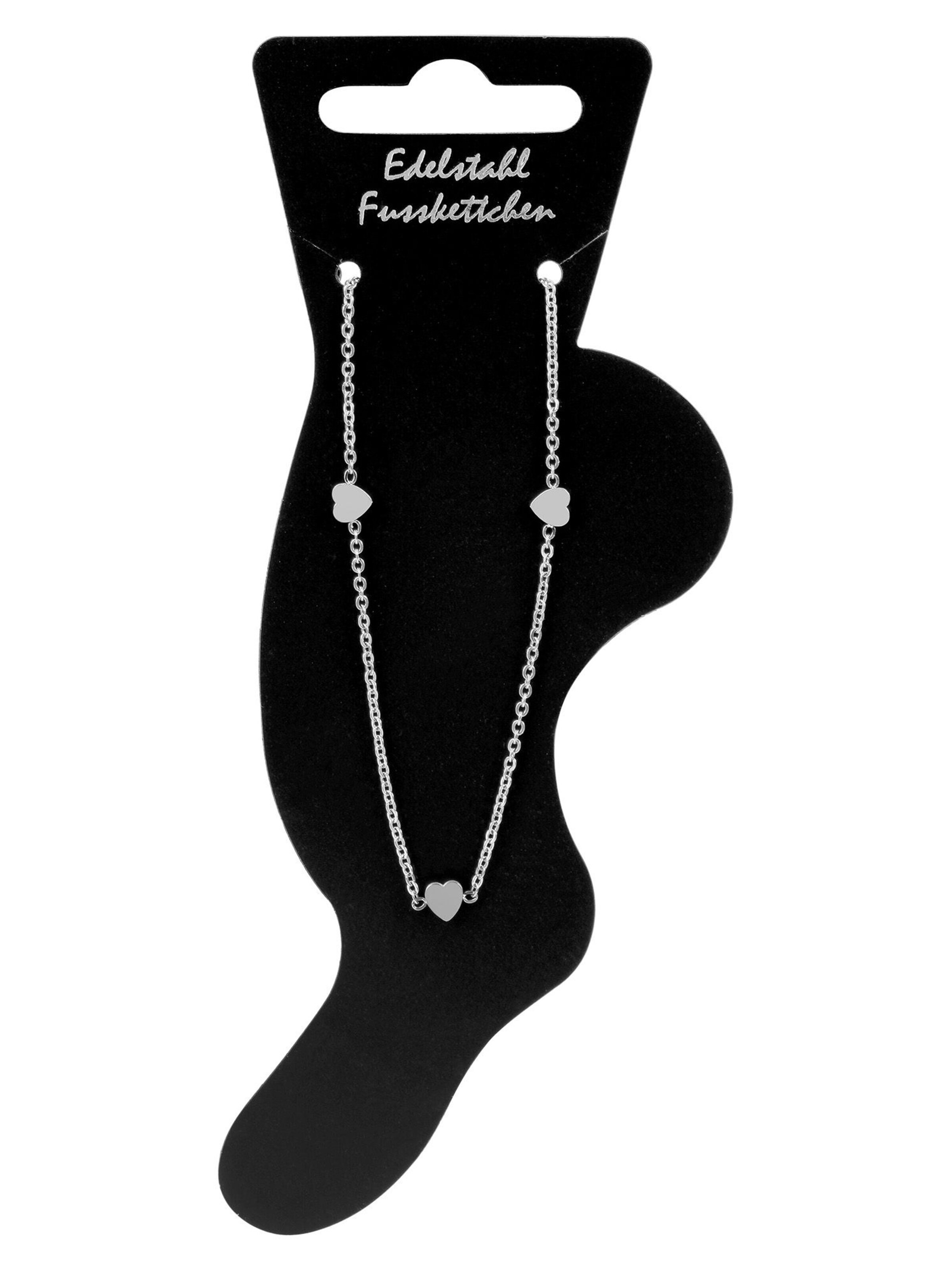 Akzent Fußschmuck 'Michéle, silberfarbig, langlebig'‌‌‌‌‌‌‌‌‌‌ in Silber