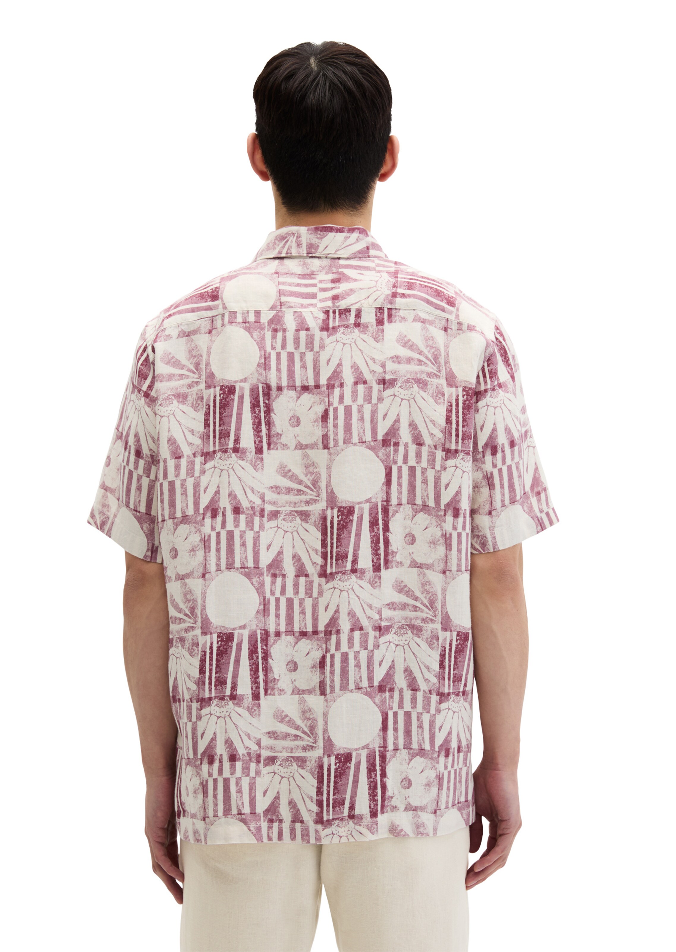 Marc O'Polo Regular fit Button Up Shirt in Purple