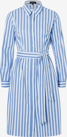 MORE & MORE Shirt Dress in Blue: front