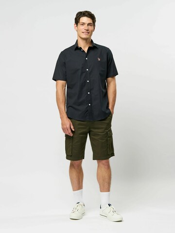 U.S. POLO ASSN. Regular Fit Skjorte 'Natan' i blå