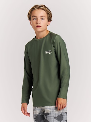 PROTEST Athletic Swimwear 'PRTWeldo JR' in Green: front