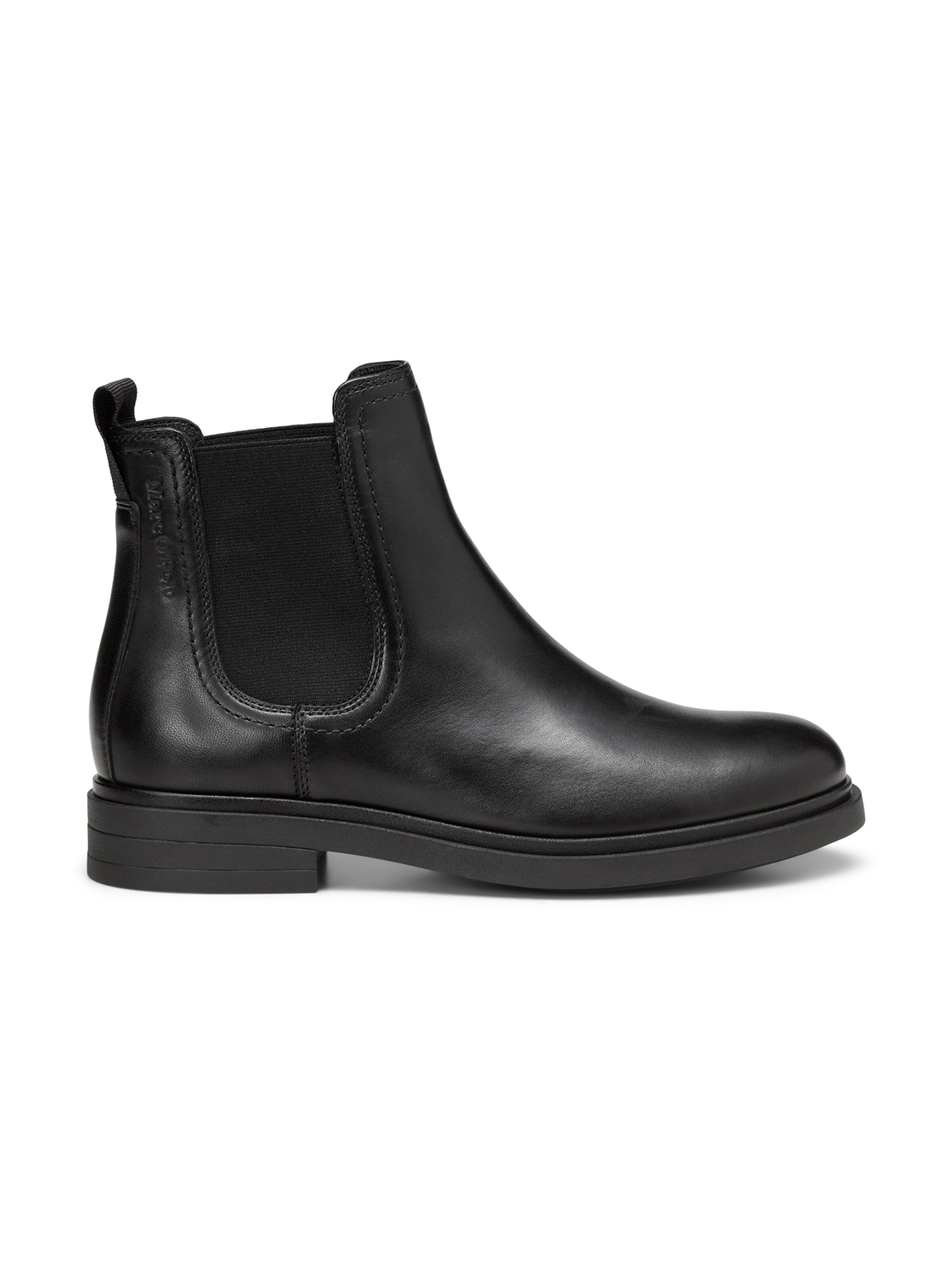 Marc O'Polo Chelsea boots in Black: front