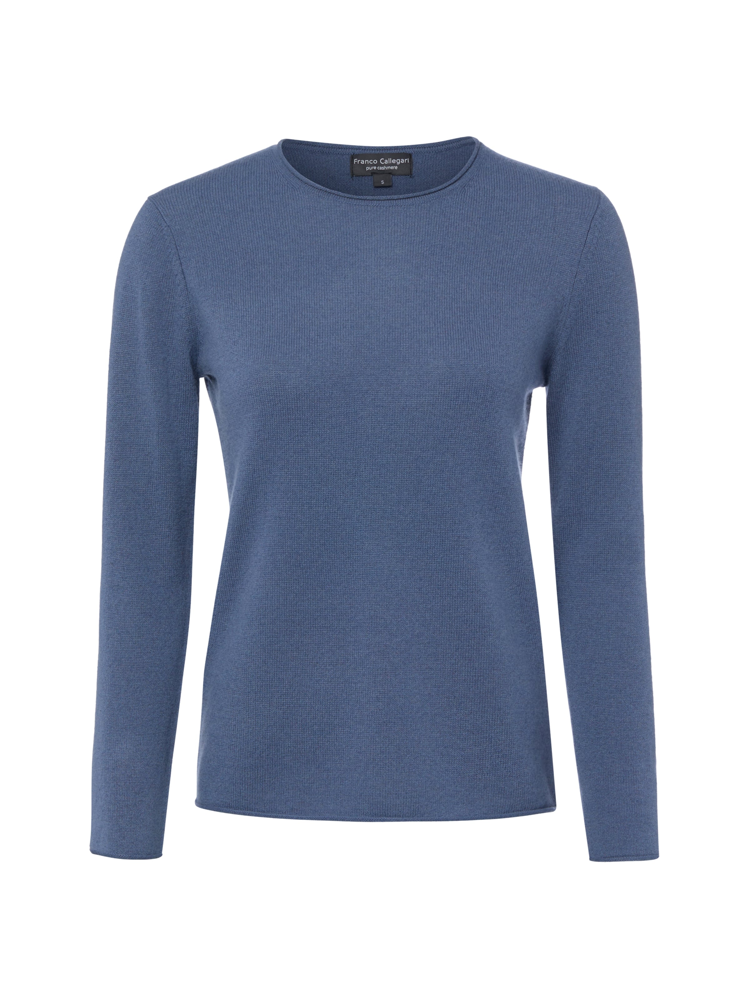 Pull-over Franco Callegari en bleu : devant