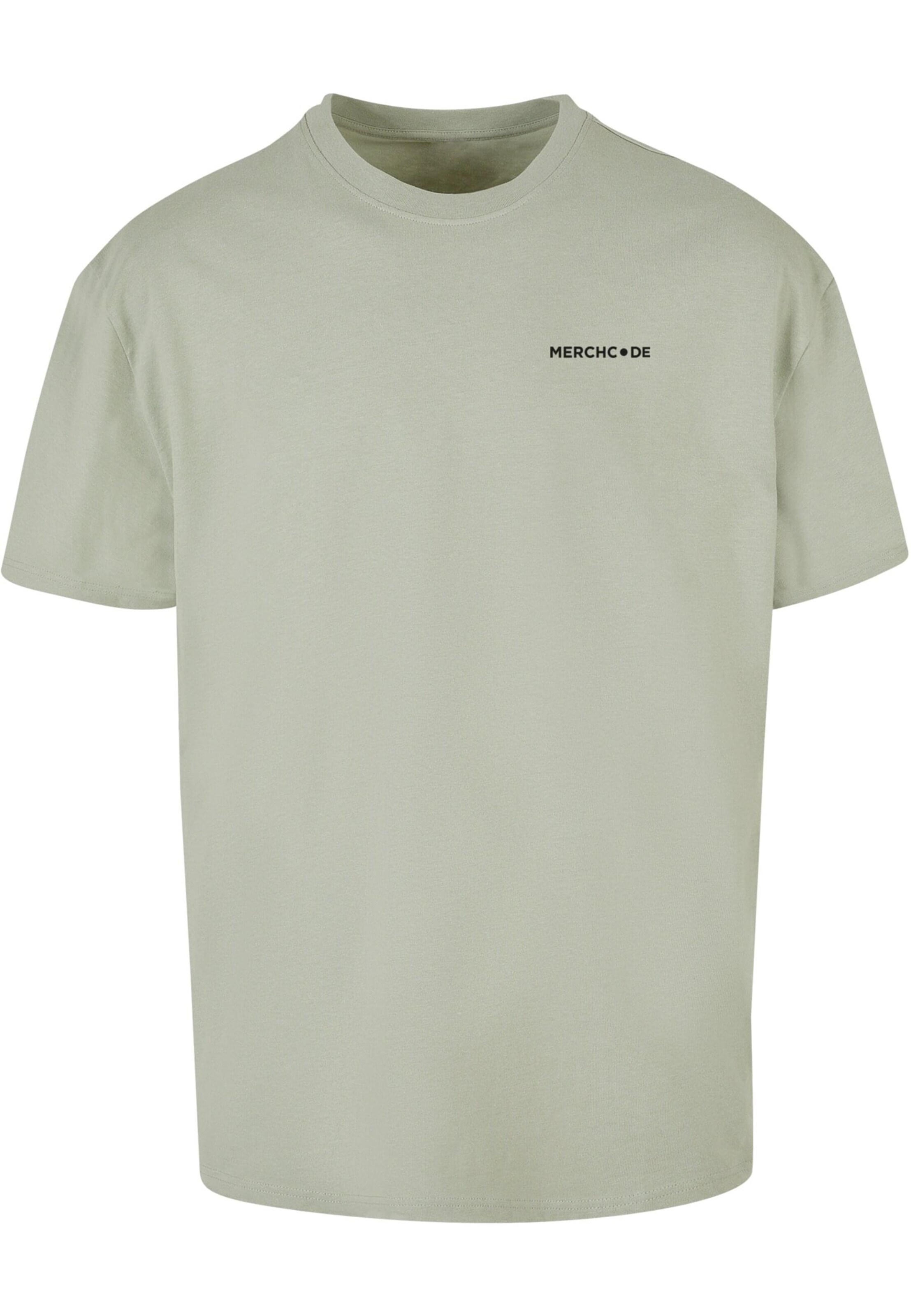 Merchcode Shirt 'Essentials New Generation' in Green: front