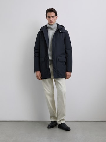 Scalpers Sclaser Parka ' ' in Blau: Vorderseite