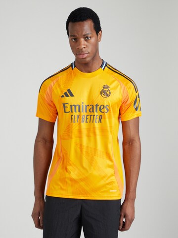 Maglia trikot 'Real Madrid 24/25 Away' di ADIDAS PERFORMANCE in arancione: frontale
