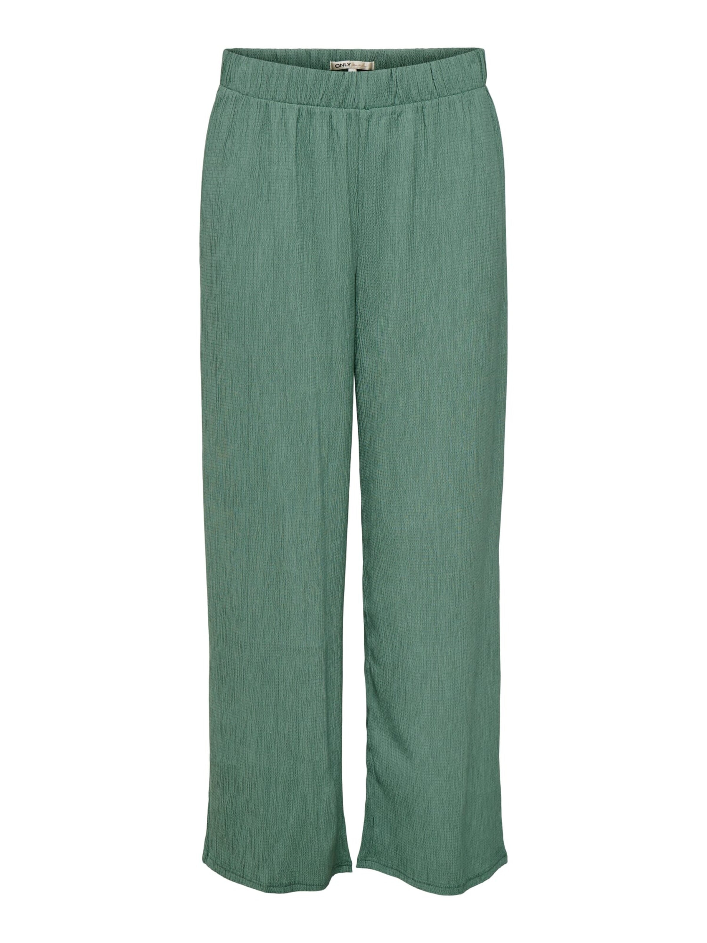 ONLY Broek 'Kaylie' in 38 in de kleur Olijfgroen, Productweergave