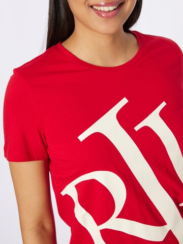 Lauren Ralph Lauren T-Shirt 'KATLIN' in Rot