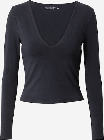 Abercrombie & Fitch Pullover in Schwarz: predná strana