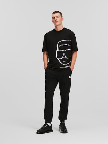 Karl Lagerfeld Bluser & t-shirts 'Ikonik' i sort