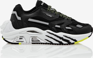 Plein Sport Sneakers 'The Scratch' in Black: front