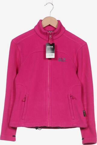 JACK WOLFSKIN Sweatshirt & Zip-Up Hoodie in S in Pink: front