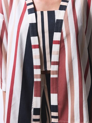 Kimono Penti en mélange de couleurs