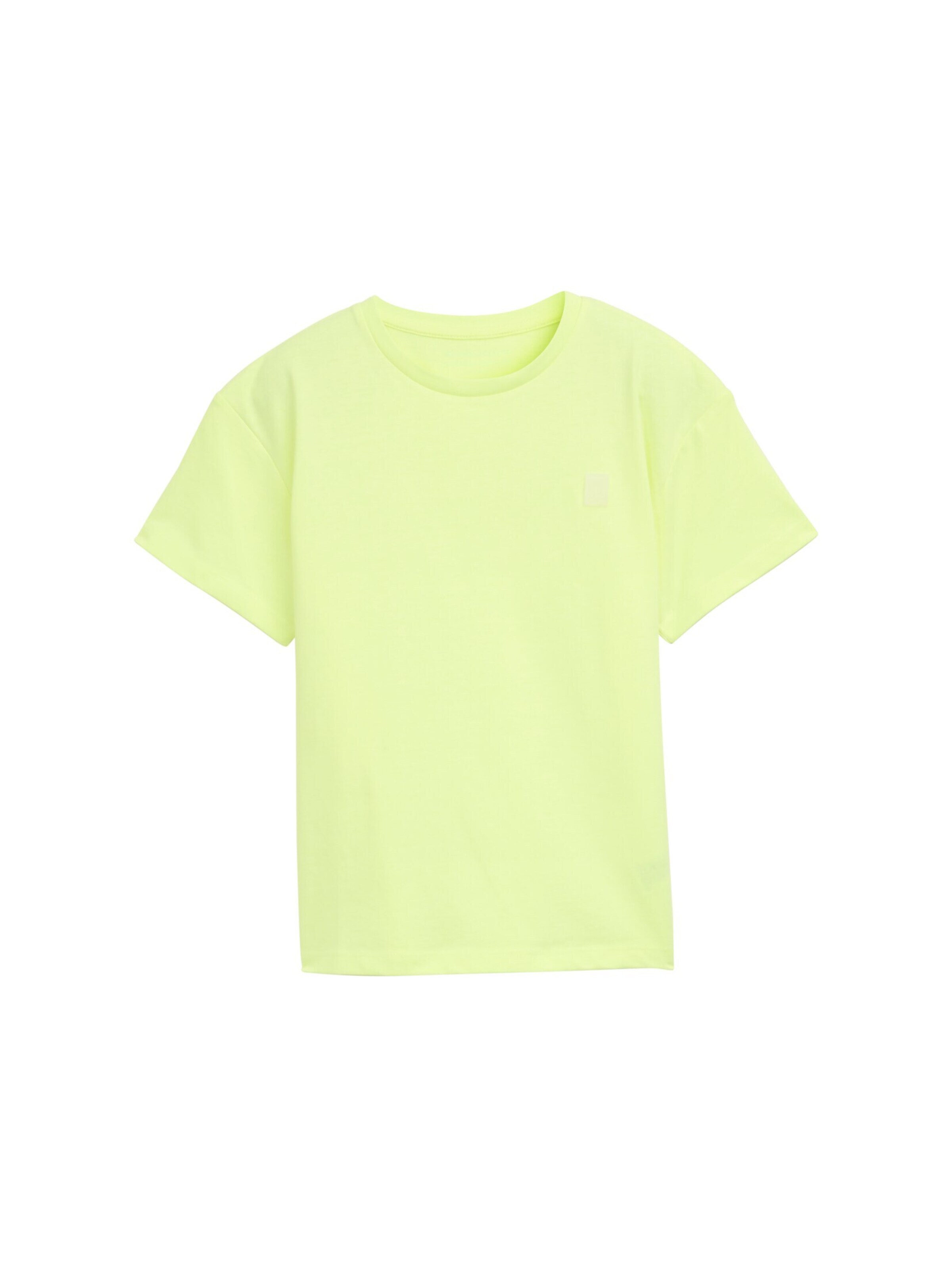 TOM TAILOR Shirt in Geel: voorkant