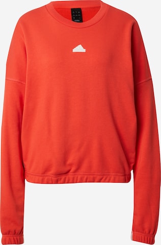 ADIDAS SPORTSWEAR Sportsweatshirt i rød: forside