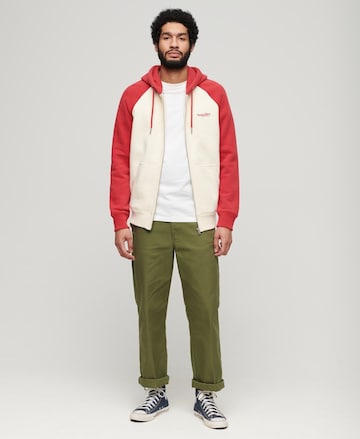 Superdry Sweatvest 'Essential' in Beige