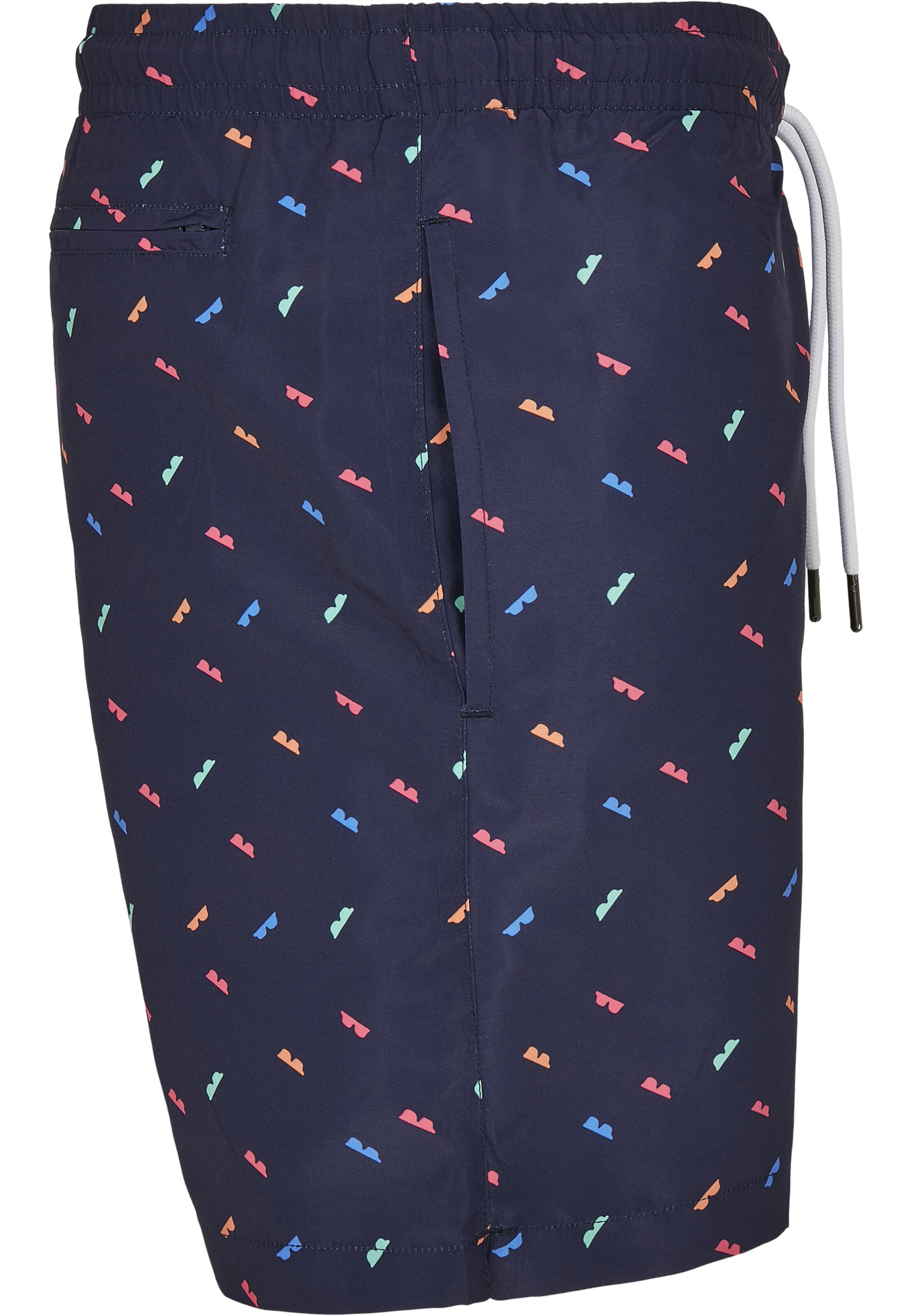 Urban Classics Rövid fürdőnadrágok - kék