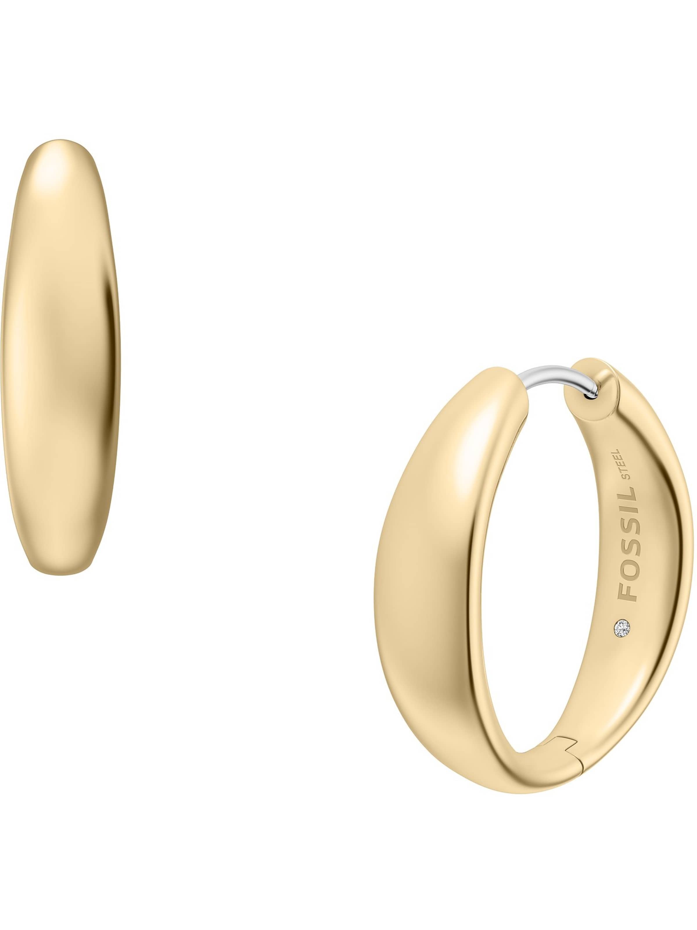 Orecchini di FOSSIL in oro