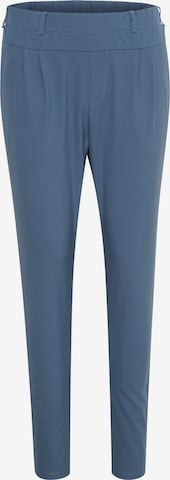 Kaffe Pleat-Front Pants 'Jillian' in Blue: front