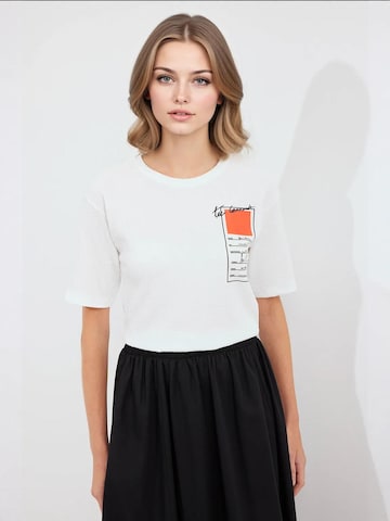 Bigdart T-Shirt in Weiß