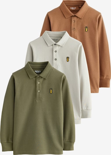 Marškinėliai iš Next, spalva – rusvai žalia / oranžinė / balta, Prekių apžvalga