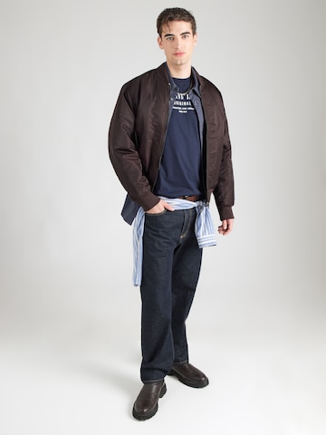 T-Shirt 'Austin' MUSTANG en bleu