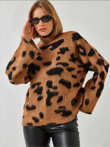 Bianco Lucci - Pullover em castanho