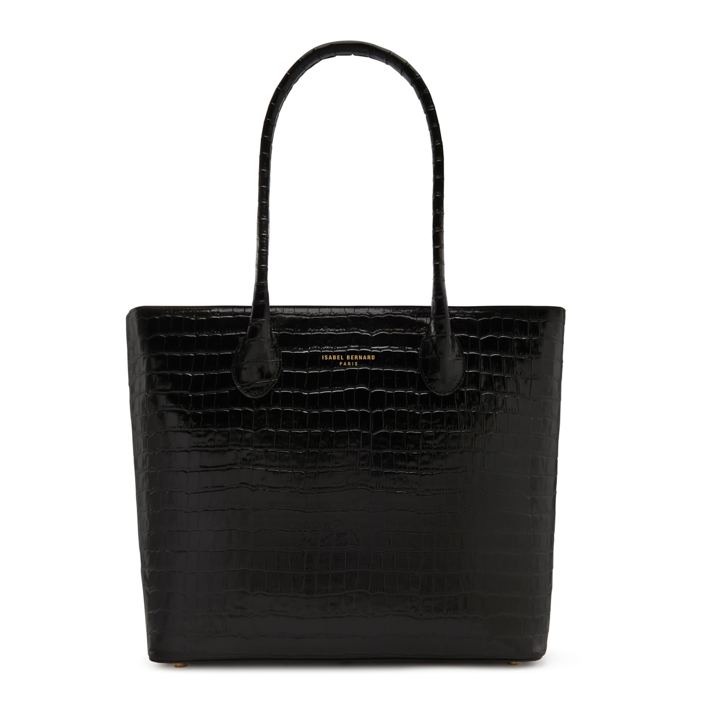 Isabel Bernard Schultertasche in Schwarz: Vorderseite