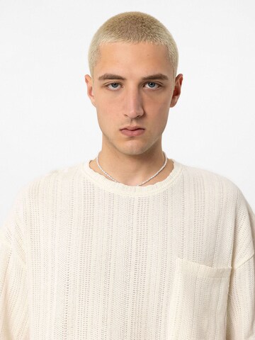 VAMOS CLO Shirt 'NEW YORK CITY' in Beige