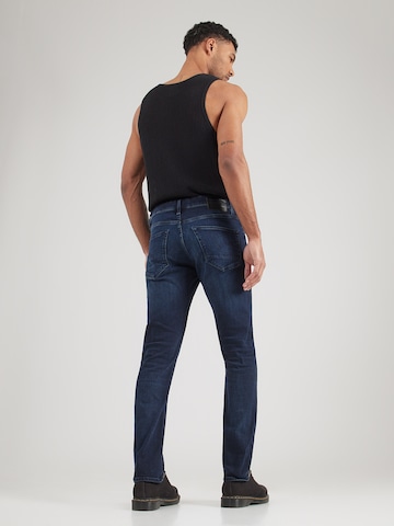 Slimfit Jeans '3301' di G-STAR in blu: dietro