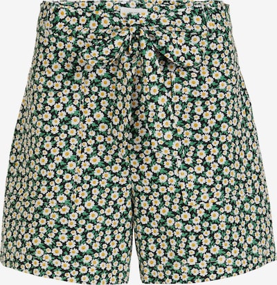 OBJECT Shorts 'DESIREE NOUR' in gelb / grün / schwarz / weiß, Produktansicht