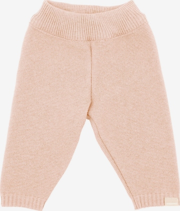 MAXIMO Pants 'GOTS BABY-Strickhose LL einfarbig' in Pink: front